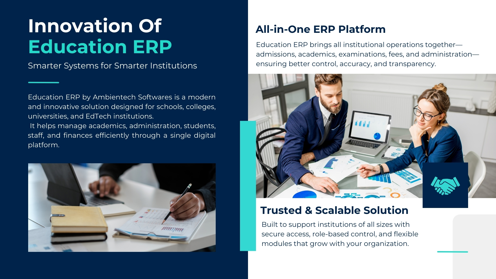 Education ERP automation for academic operations