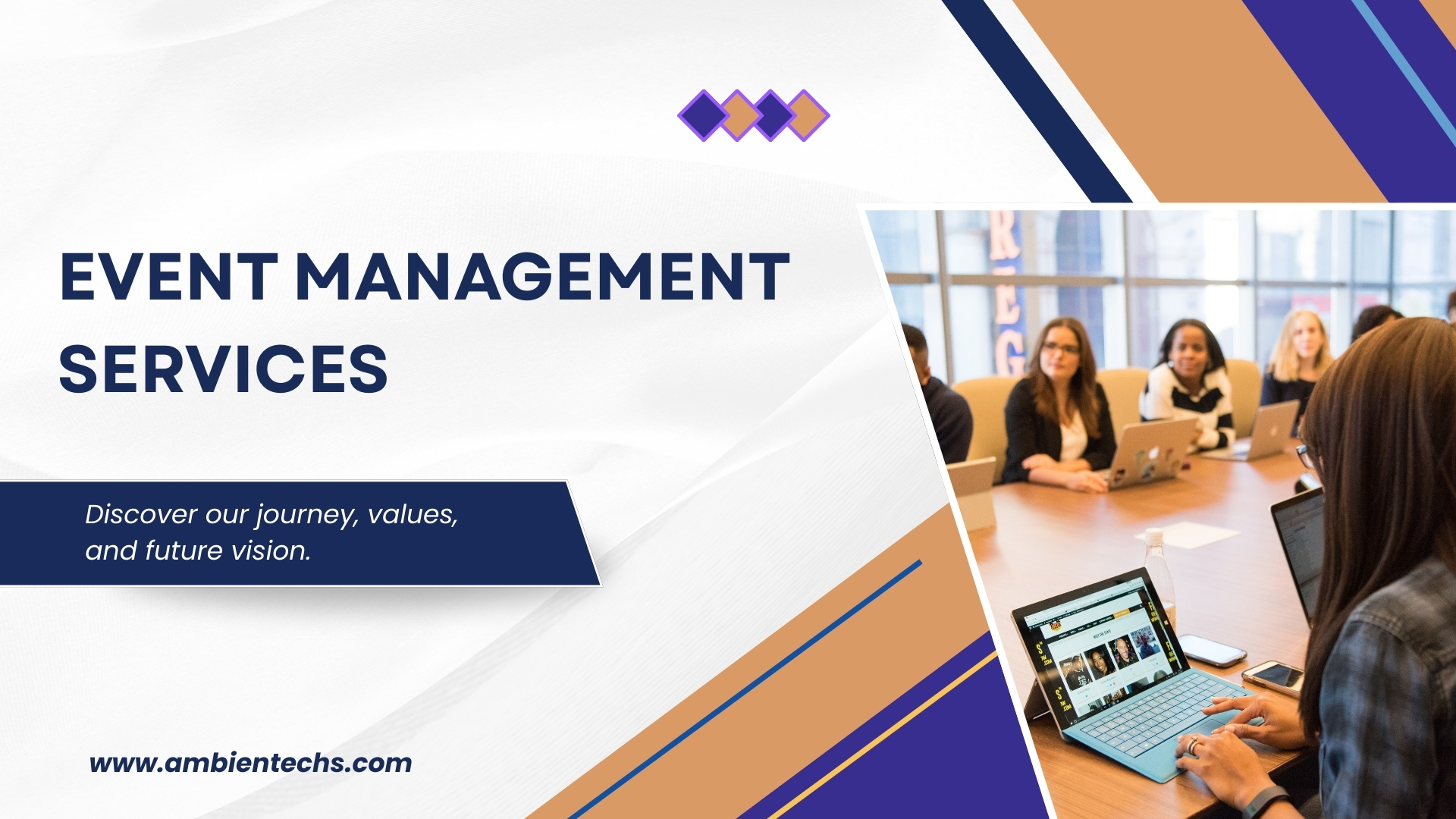 Event management software for corporate and business events