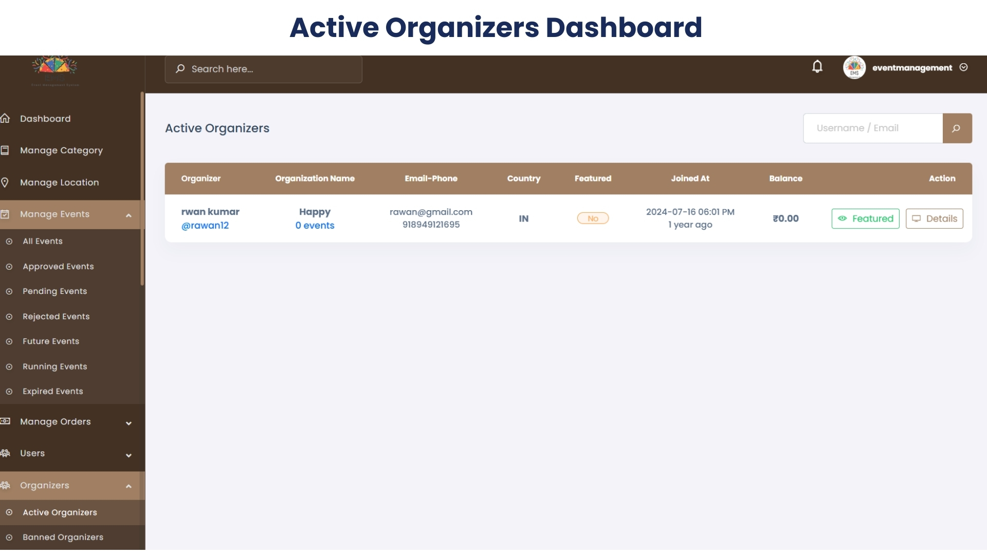 Event automation and attendee management system