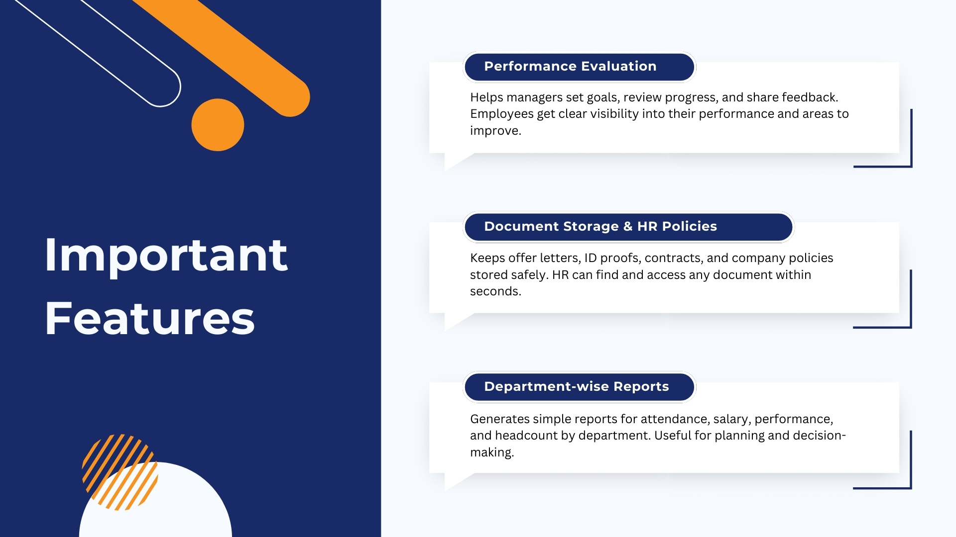 HRM system for recruitment onboarding and performance