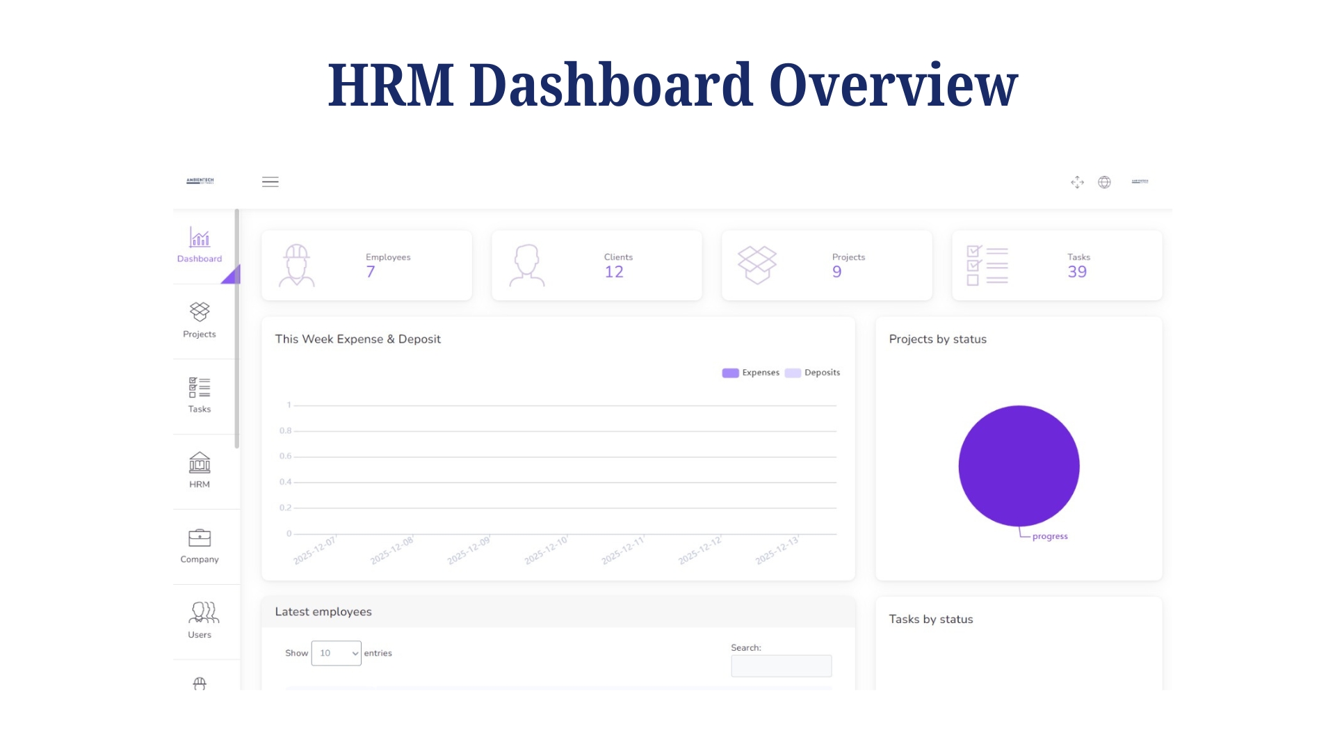 HR management software with analytics and reporting