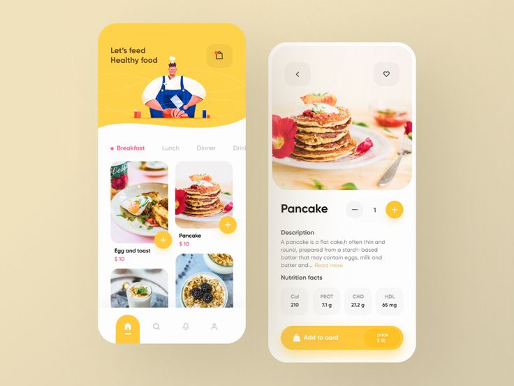 Food & Beverage Mobile App Development - Ambientech IT Services